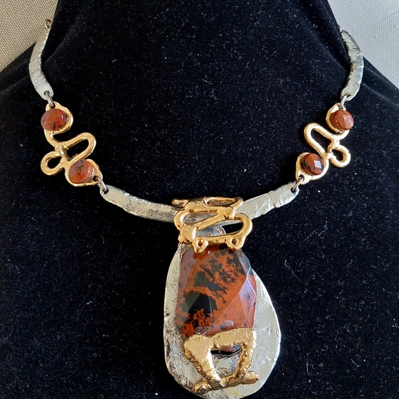 Set of Necklace, Earrings & Bracelet made exclusively by J. Jansen Designs - Picture 3 of 16